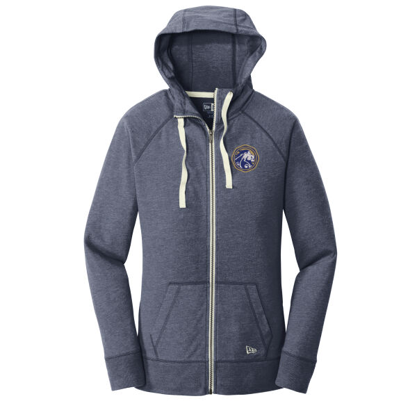 New Era - Ladies Sueded Cotton Blend Full Zip - Embroidered Logo Thumbnail