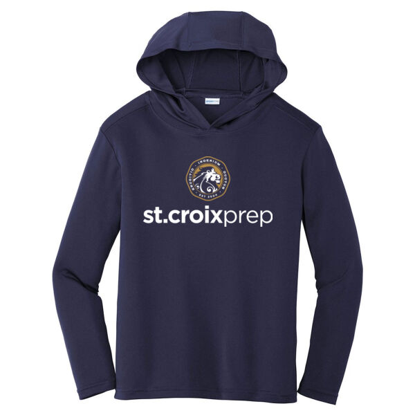 Sport-Tek - Youth PosiCharge Competitor Hooded Pullover - Printed Logo Thumbnail