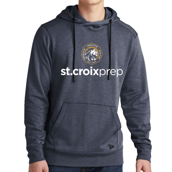 New Era - Tri-Blend Fleece Pullover Hoodie - Printed Logo Thumbnail