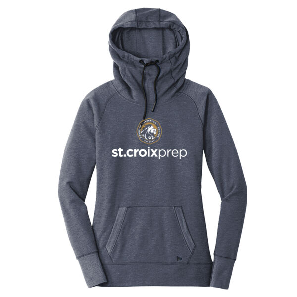 New Era - Ladies Tri-Blend Fleece Pullover Hoodie - Printed Logo Thumbnail
