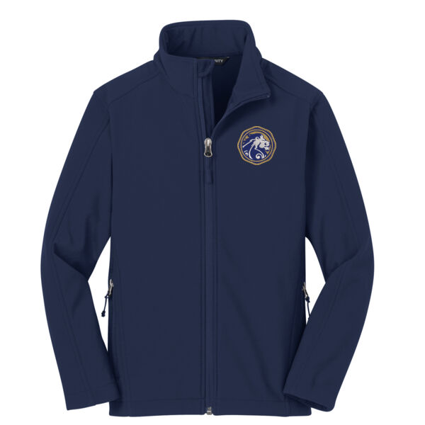 Port Authority - Youth Core Soft Shell Jacket - Embroidered Logo Thumbnail