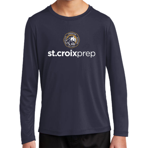 Sport-Tek - Youth Posi-UV Long Sleeve - Printed Logo Thumbnail