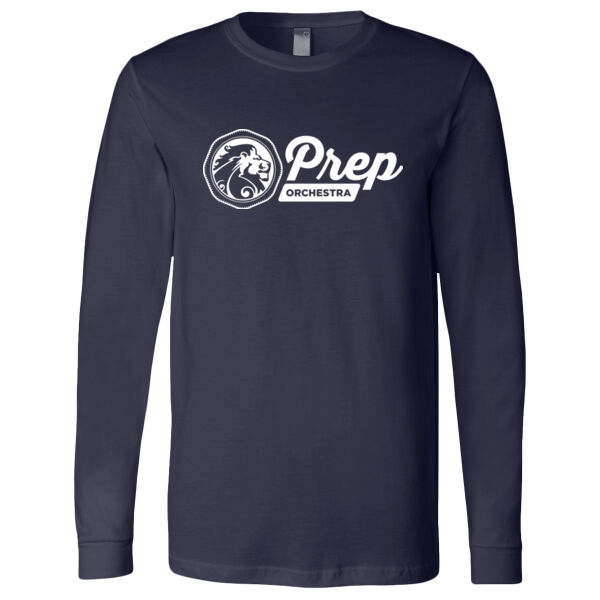 ORCHESTRA - ADULT SIZE - Bella + Canvas - Long Sleeve Jersey Tee - Printed Logo Thumbnail