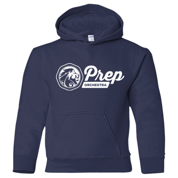 ORCHESTRA - YOUTH SIZE - Gildan - Heavy Blend™ Youth Hooded Sweatshirt - Printed Logo Thumbnail