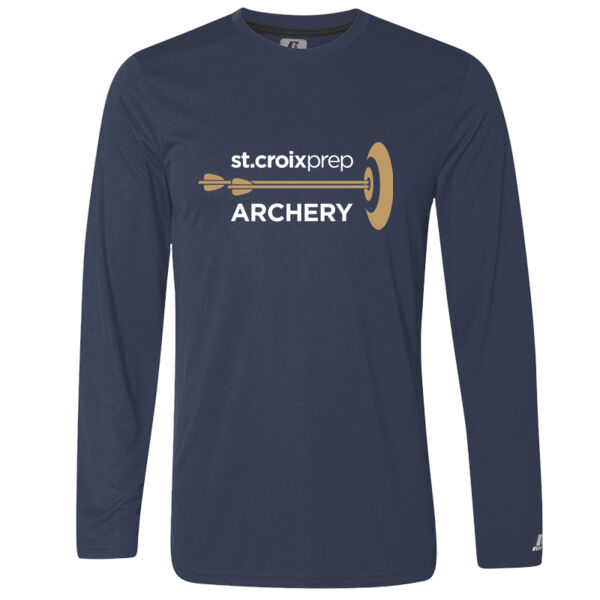 Russell - Core Performance Long Sleeve T-Shirt - Printed Logo Thumbnail