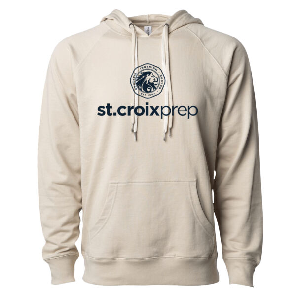 Independent Trading Co. - Icon Unisex Lightweight Loopback Terry Hoodie - Printed Logo Thumbnail