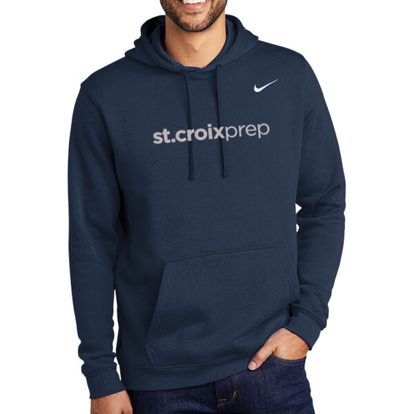 Nike - Club Fleece Pullover Hoodie - Embroidered Logo Thumbnail