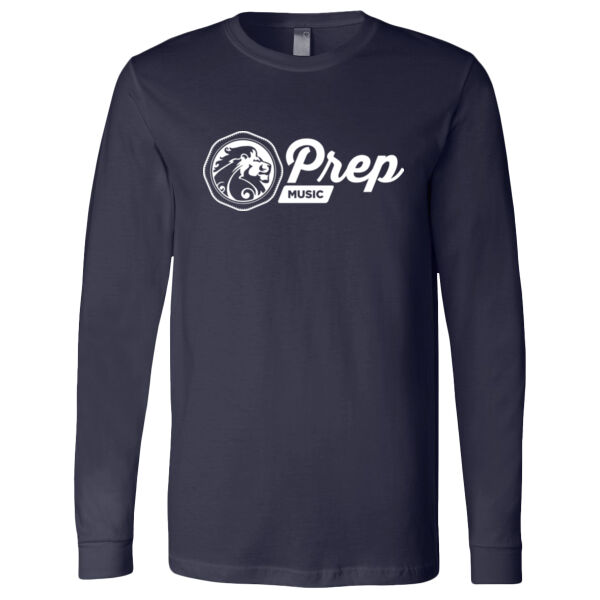 MUSIC - ADULT SIZE - Bella + Canvas - Long Sleeve Jersey Tee - Printed Logo Thumbnail