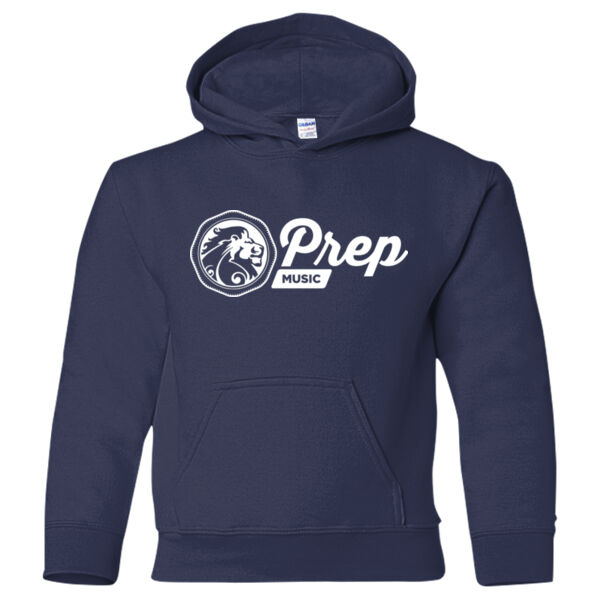 MUSIC - YOUTH SIZE - Gildan - Heavy Blend™ Youth Hooded Sweatshirt - Printed Logo Thumbnail