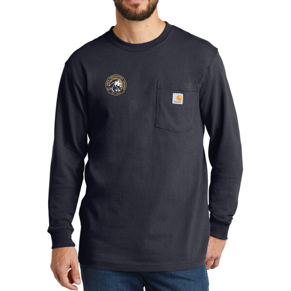 Carhartt Workwear Pocket Long Sleeve T-Shirt - Screen Print Logo Thumbnail