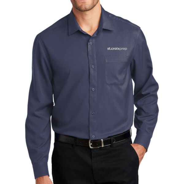 Port Authority Long Sleeve Performance Staff Shirt  - Embroidered Logo Thumbnail