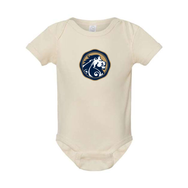 Infant Baby Rib Bodysuit  - Printed Logo Thumbnail