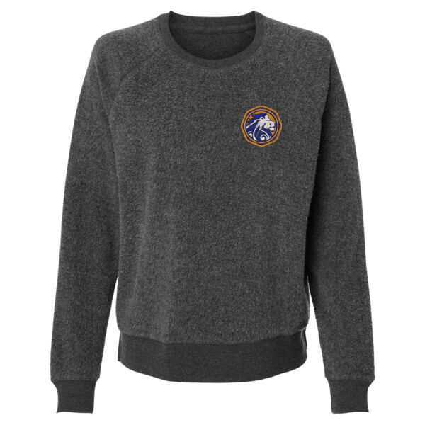 Boxercraft Womens Fleece Out Pullover - Embroidered Logo Thumbnail