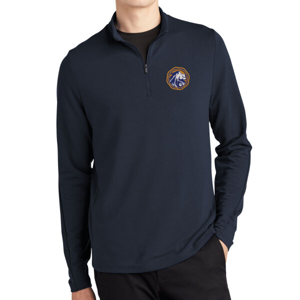 MERCER+METTLE Stretch 1/4 Zip Pullover - Embroidered Logo Thumbnail