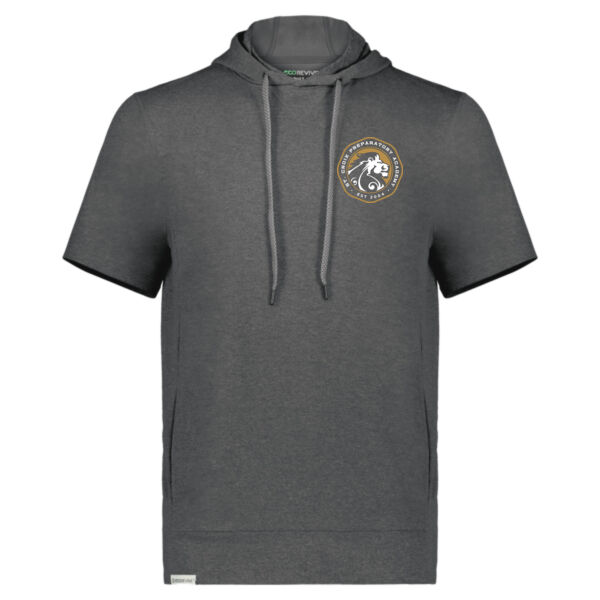 Youth Ventura Soft Knit Short Sleeve Hoodie - Screen Print Logo Thumbnail