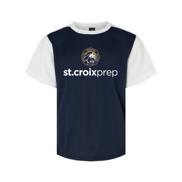 Alleson Athletic Youth Crewneck Baseball Jersey - Printed Logo Thumbnail