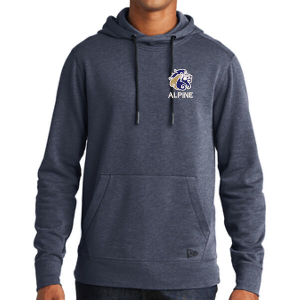 New Era - Tri-Blend Fleece Pullover Hoodie - Embroidered Logo Thumbnail