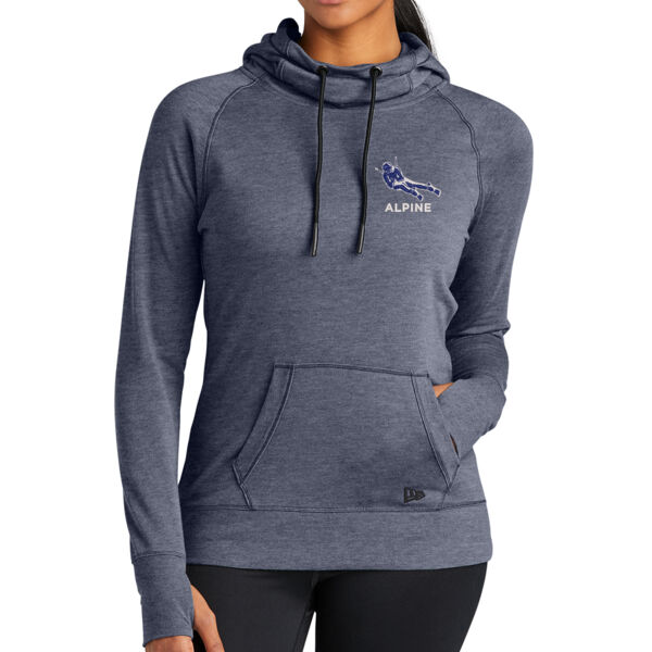 New Era - Ladies Tri-Blend Fleece Pullover Hoodie - Embroidered Logo Thumbnail