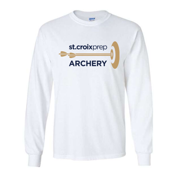 Gildan - Ultra Cotton® Long Sleeve T-Shirt - Printed Logo Thumbnail