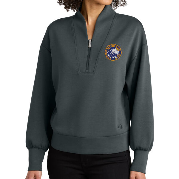 OGIO Women's Transcend 1/4 Zip - Embroidered Logo Thumbnail