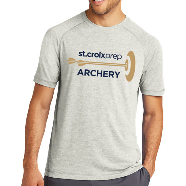 Sport-Tek PosiCharge TriBlend Wicking Raglan Tee - Printed Logo Thumbnail