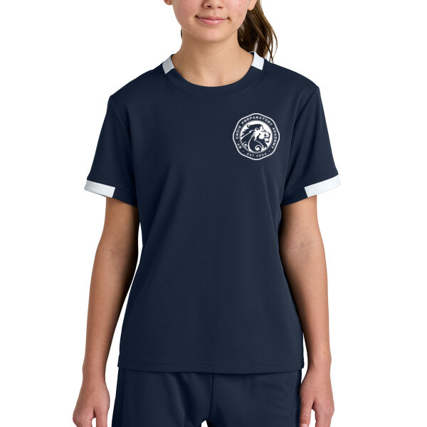 Sport-Tek Youth Club Short Sleeve Crew - Printed Logo Thumbnail