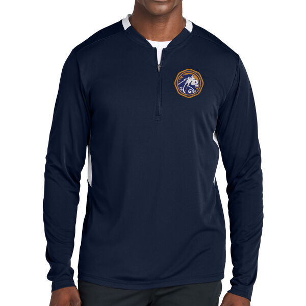 Sport-Tek Club 1/4-Zip Pullover - Embroidered Logo Thumbnail