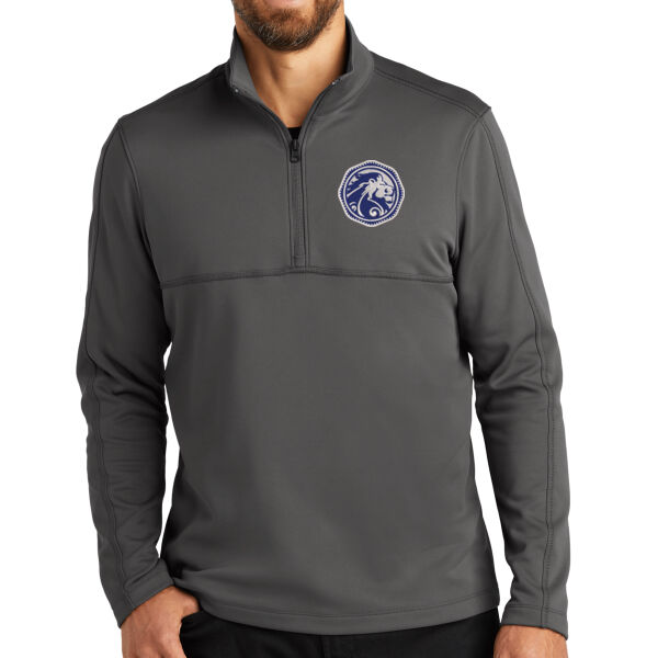 Port Authority Smooth Fleece 1/4-Zip - Embroidered Logo Thumbnail