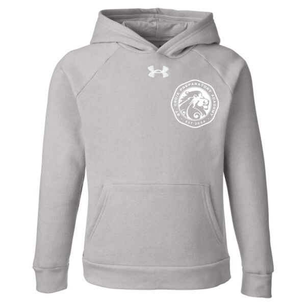 Youth Rival Fleece Hooded Sweatshirt - Printed Logo Thumbnail