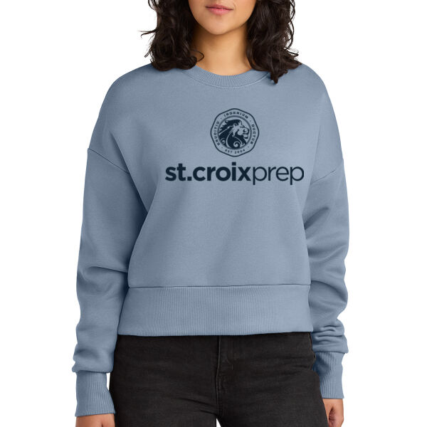 Next Level Apparel® Women’s Heavyweight Sweatshirt - Printed Logo Thumbnail