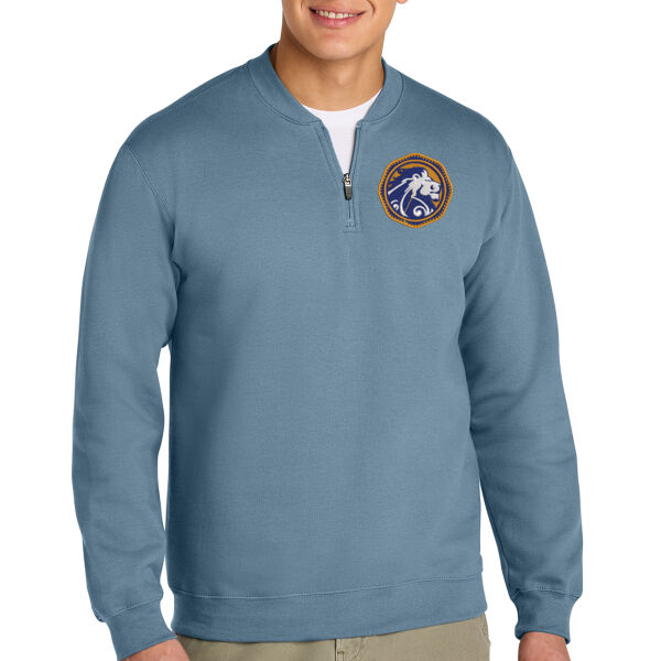 Gildan Softstyle® Midweight Fleece 1/4-Zip - Embroidered Logo Thumbnail