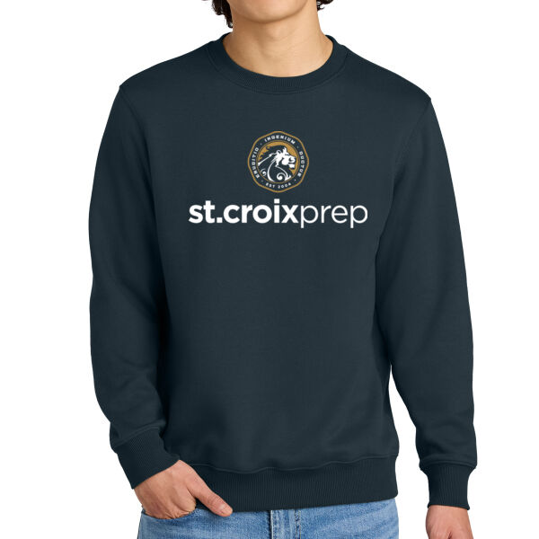 **CLOSEOUT ITEM** Perfect Weight® Fleece Crew - Printed Logo Thumbnail