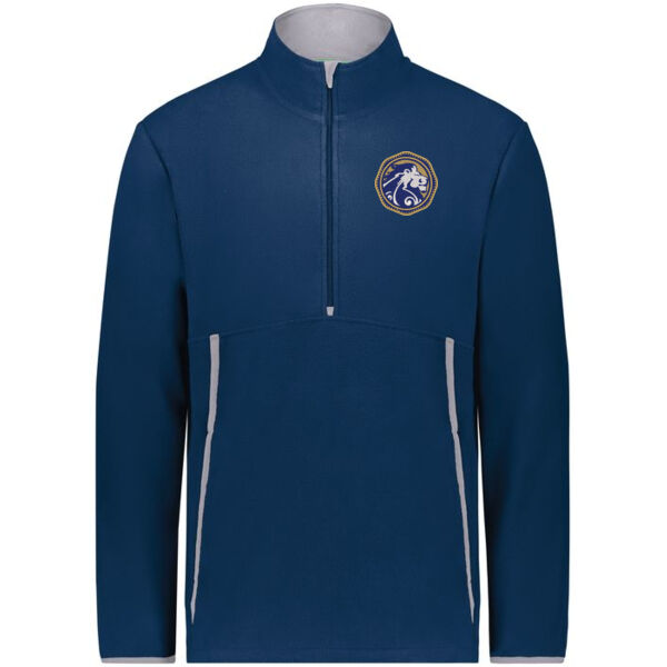 **CLOSEOUT ITEM** Polar Fleece Quarter-Zip Pullover - Embroidered Logo  Thumbnail