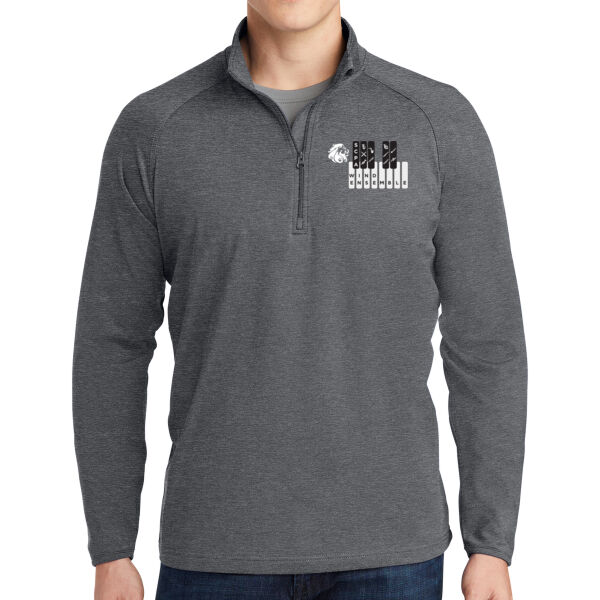 Sport-Tek® Sport-Wick® Stretch 1/4-Zip Pullover - Printed Logo Thumbnail