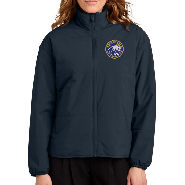 Mercer+Mettle Women's Brookline Quitled Jacket - Embroidered Logo Thumbnail