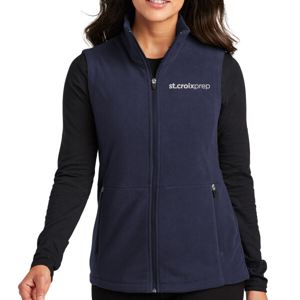 Port Authority Women's Accord Microfleece Vest - Embroidered Logo Thumbnail