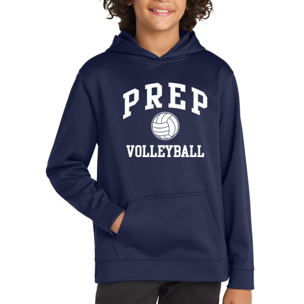 Sport-Tek Youth Sport-Wick Fleece Hooded Pullover - Printed Logo Thumbnail