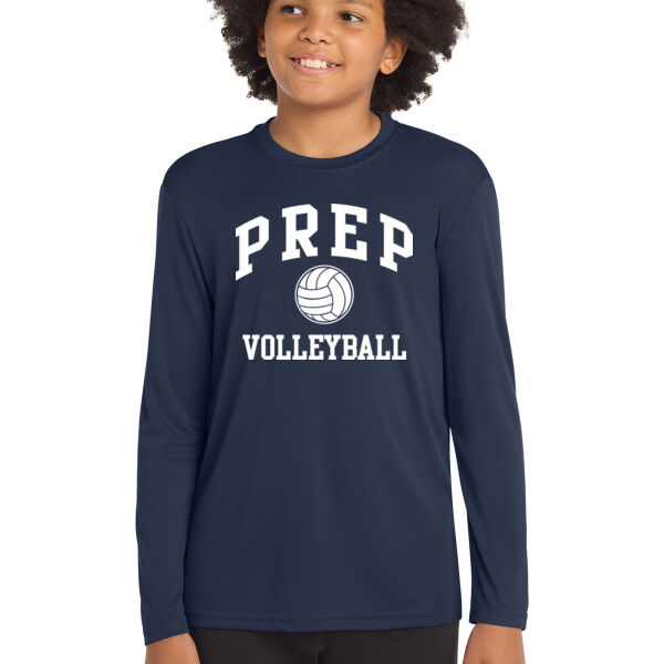 Sport-Tek Youth Long Sleeve PosiCharge Competitor Tee - Printed Logo Thumbnail