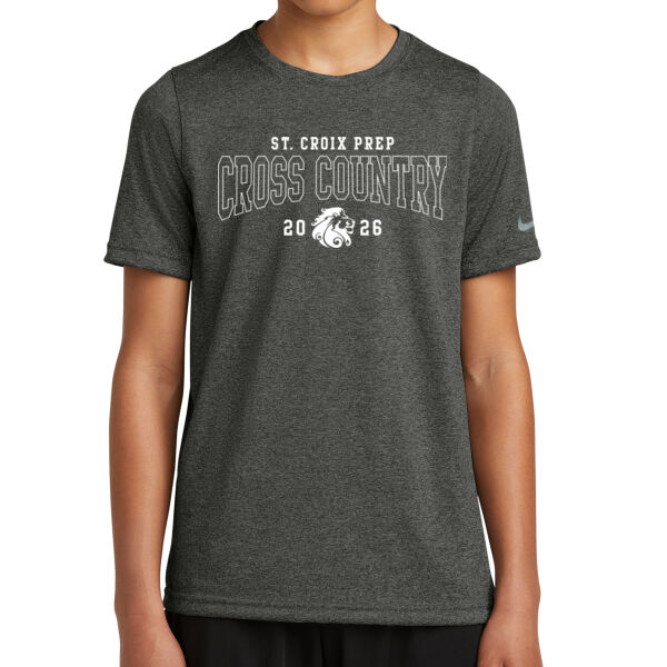 Nike Youth Swoosh Sleeve rLegend Tee - Printed Logo Thumbnail