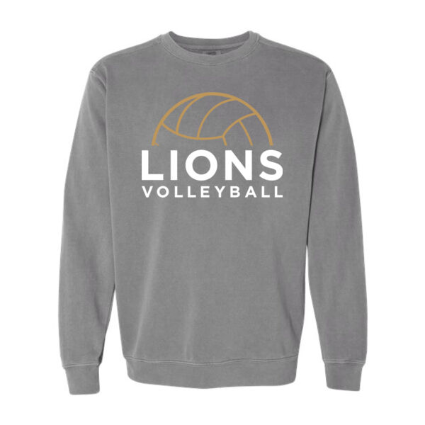 Comfort Colors Unisex Garment-Dyed Crewneck Sweatshirt - Printed Logo Thumbnail