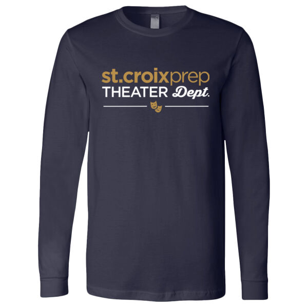 ADULT SIZES - Bella + Canvas - Unisex Long Sleeve Jersey Tee - Printed Logo Thumbnail