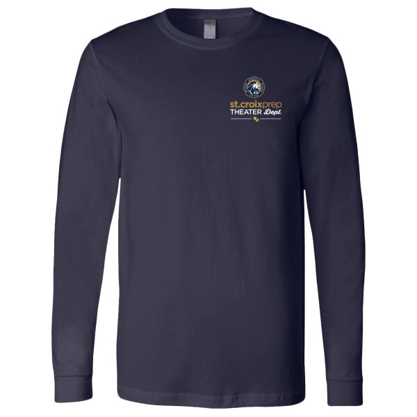 ADULT SIZES - Bella + Canvas - Unisex Long Sleeve Jersey Tee - Printed Logo Thumbnail