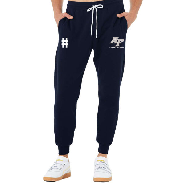 Bella+Canvas - Unisex Jogger Sweatpants - Embroidered Logo ** Add Number for $5! ** Thumbnail