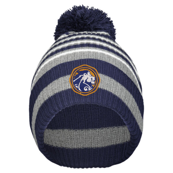 Spirit Pom Beanie - Embroidered Logo Thumbnail