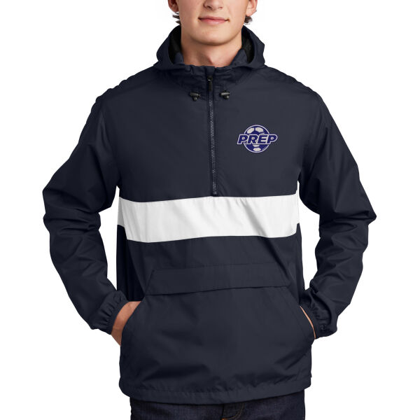 Sport-Tek Zipped Pocket Anorak - Embroidered Logo Thumbnail