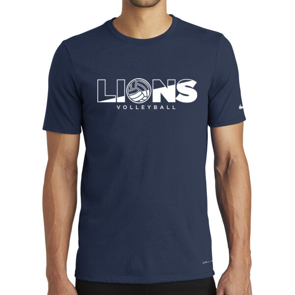 Nike Dri-FIT Cotton/Poly Tee - Printed Logo Thumbnail