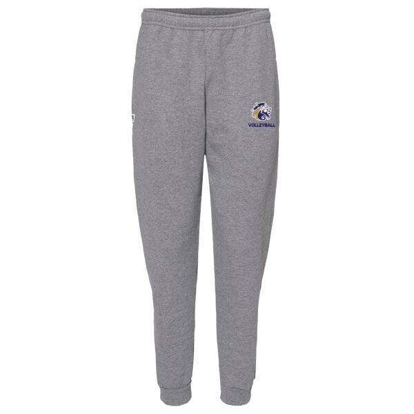 Russell Athletic Dri Power 50/50 Fleece Joggers - Embroidered Logo Thumbnail