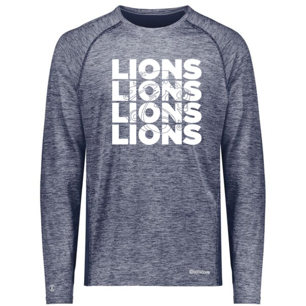 Holloway Electrify CoolCore Long Sleeve Tee - Printed Logo Thumbnail