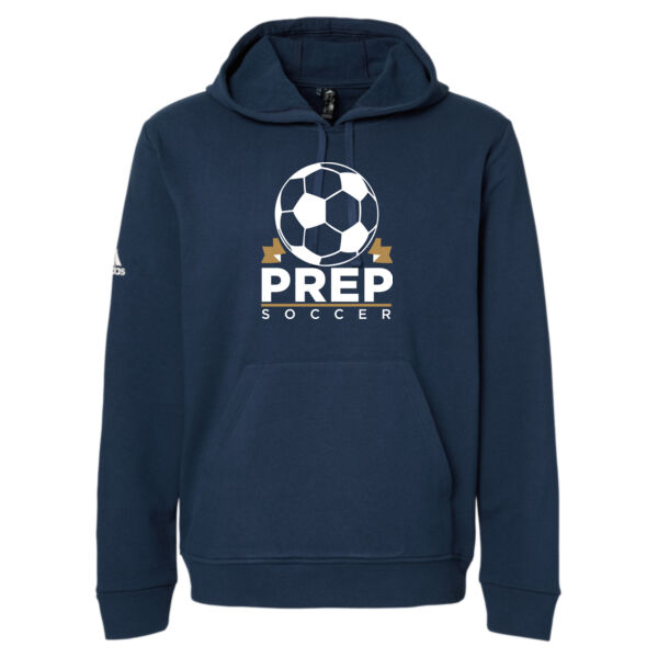 Adidas Fleece Hooded Sweatshirt - Screen Print Logo Thumbnail