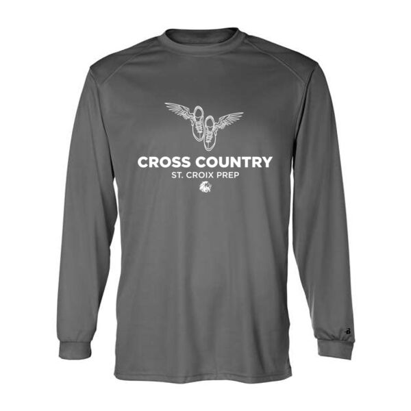 Badger B-Core Long Sleeve T-Shirt - Printed Logo Thumbnail